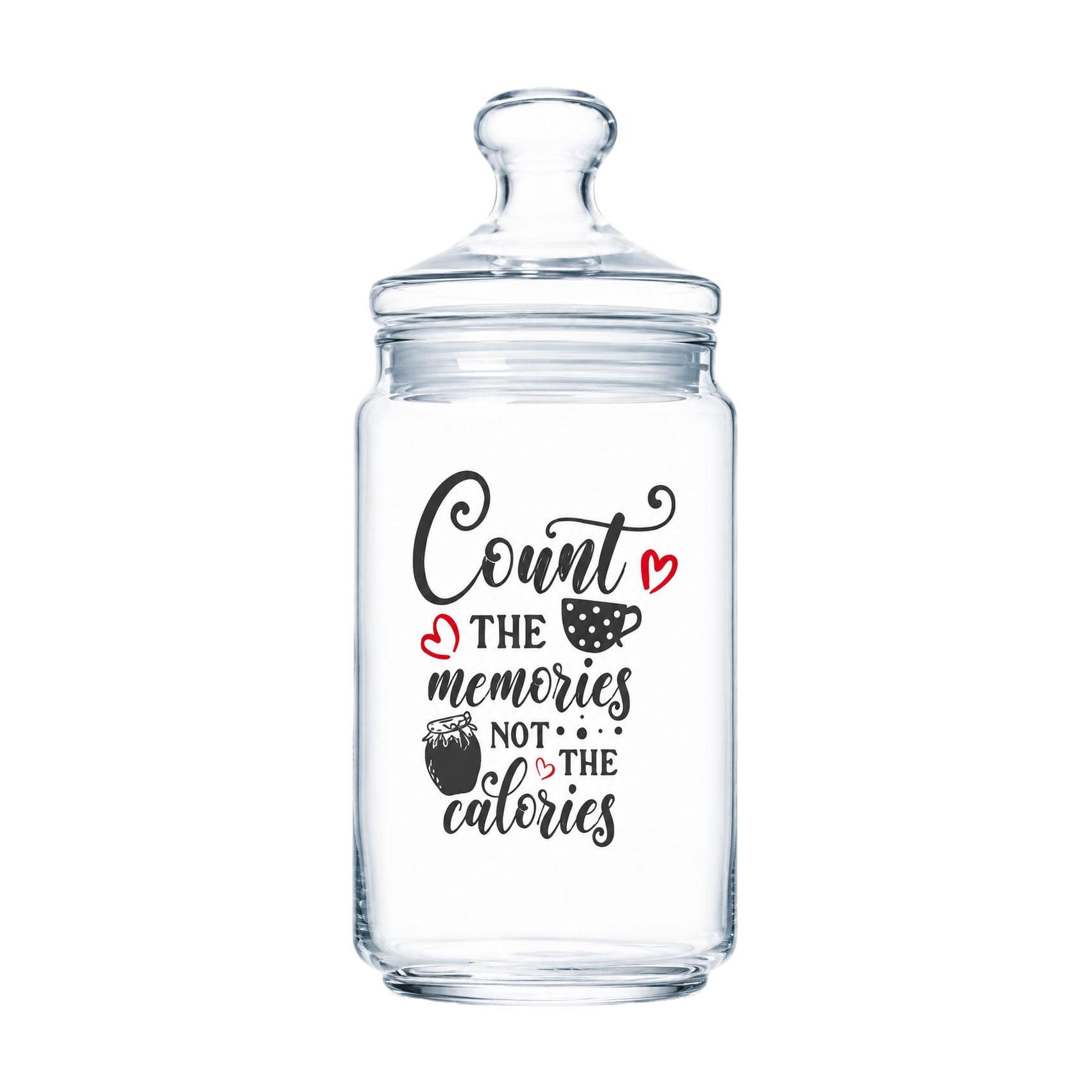 Банка для сипучих продуктів Luminarc Club Count The Memories, 1 л (V6680)